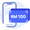 Start with RM100